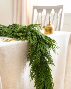 Balsam Hill Fresh Wispy Cedar Foliage Outlet