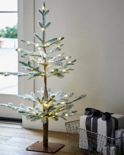 Balsam Hill Frosted Alpine Balsam Fir® Tabletop Trees New
