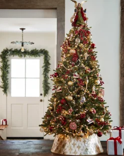 Balsam Hill Glass Bead Christmas Tree Garlands New