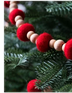 Balsam Hill Glass Bead Christmas Tree Garlands New