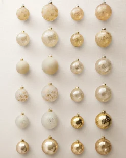 Balsam Hill Golden Glow Ornament Collection Online