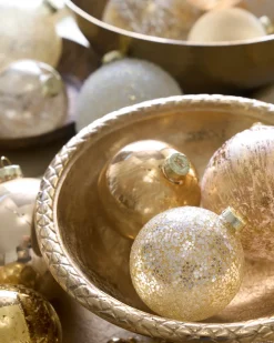 Balsam Hill Golden Glow Ornament Collection Online