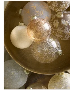 Balsam Hill Golden Glow Ornament Collection Online