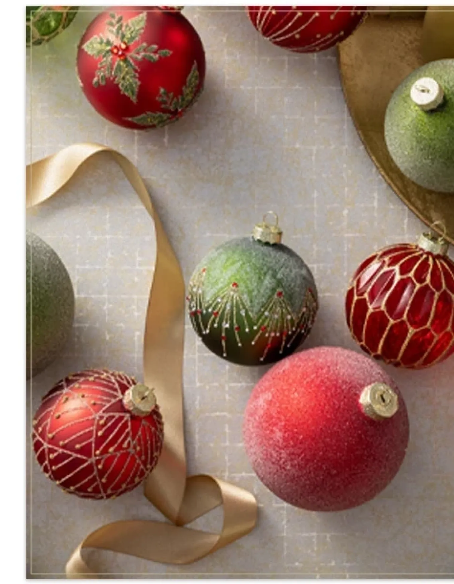 Balsam Hill Grand Heritage Christmas Ornament Collection Online