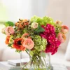 Balsam Hill Hydrangea & Ranunculus Flower Foliage Best