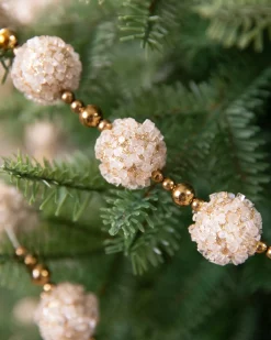 Balsam Hill Ice Crystal Beaded Christmas Tree Garlands