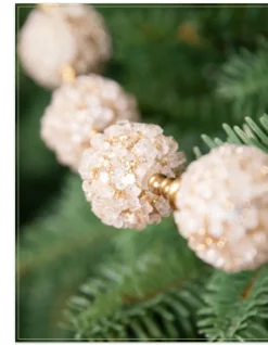 Balsam Hill Ice Crystal Beaded Christmas Tree Garlands