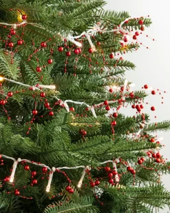 Balsam Hill Lit Beaded Christmas Tree Garlands Hot
