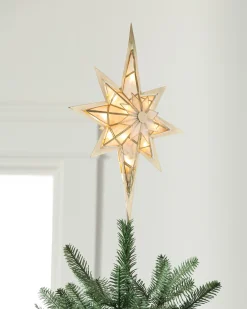 Balsam Hill Lit Capiz Bethlehem Star Tree Toppers Online