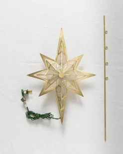 Balsam Hill Lit Capiz Bethlehem Star Tree Toppers Online