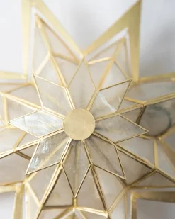 Balsam Hill Lit Capiz Bethlehem Star Tree Toppers Online