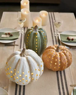 Balsam Hill Lit Cut-Out Pumpkins Online