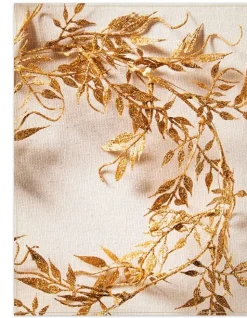 Balsam Hill Lit Glitter Leaf Christmas Tree Garlands Sale