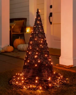 Balsam Hill Lit Spellbound Wire Witch Hats Outlet