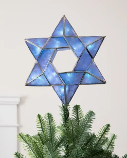 Balsam Hill Lit Star Of David Tree Toppers Outlet