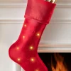 Balsam Hill Lit Starlight Christmas Stockings Hot