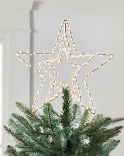 Balsam Hill Lit Swivel Christmas Tree Toppers Outlet