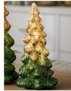Balsam Hill Lit Tabletop Glass Trees Online