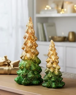 Balsam Hill Lit Tabletop Glass Trees Online