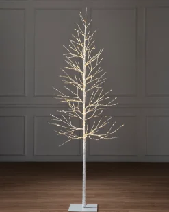Balsam Hill Lit Winter Birch LED Trees Best