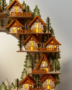 Balsam Hill Lit Wooden Advent Wreaths Online