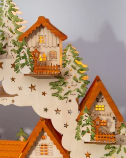 Balsam Hill Lit Wooden Animated Scenes Sale