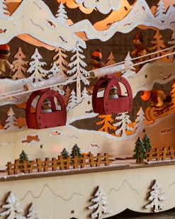 Balsam Hill Lit Wooden Animated Scenes Sale
