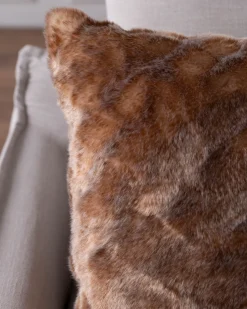 Balsam Hill Lodge Faux Fur Pillow Covers