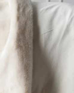 Balsam Hill Lodge Faux Fur Throws Clearance