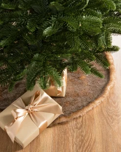 Balsam Hill Lodge Faux Fur Tree Skirts Hot