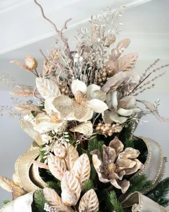 Balsam Hill Magnolia Bouquet Christmas Tree Topper Clearance