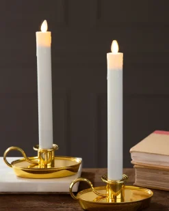Balsam Hill Miracle Flame LED Chamberstick Candles Discount