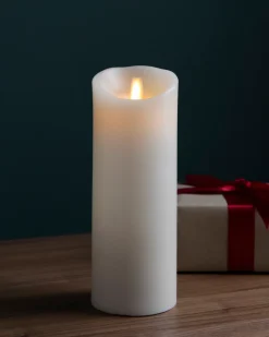 Balsam Hill Miracle Flame LED Wax Pillar Candles Sale