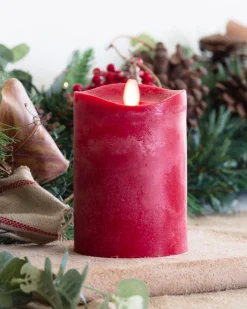 Balsam Hill Miracle Flame LED Wax Pillar Candles Sale