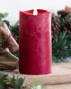 Balsam Hill Miracle Flame LED Wax Pillar Candles Sale