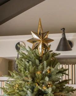 Balsam Hill Mirrored Star Christmas Tree Topper