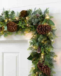 Balsam Hill Outdoor Cedar Lodge Foliage Hot