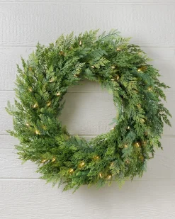 Balsam Hill Outdoor Cedar Woods Foliage Clearance