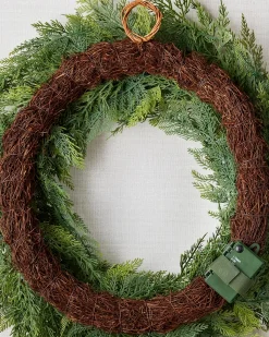 Balsam Hill Outdoor Cedar Woods Foliage Clearance