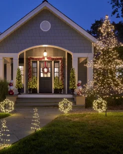 Balsam Hill Outdoor Cluster LED Light Trees Online