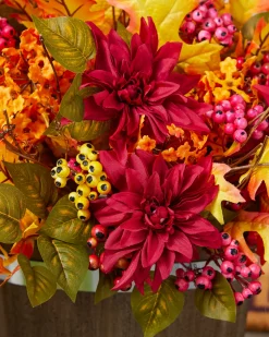 Balsam Hill Outdoor Harvest Bloom Foliage Clearance