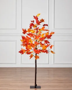 Balsam Hill Outdoor LED Lit Autumn Maple Trees Sale