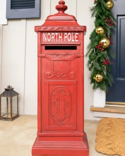 Balsam Hill Outdoor Letters To Santa Mailbox Sale