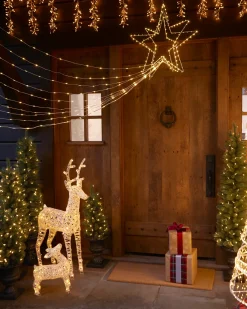 Balsam Hill Outdoor Lit LED Wintry Wonder Friends Online