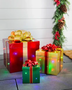 Balsam Hill Outdoor Lit Stackable Christmas Gifts Best