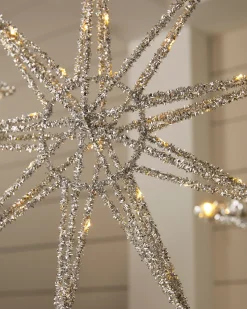 Balsam Hill Outdoor Lit Tinsel Stars Online
