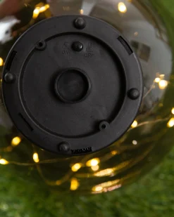 Balsam Hill Outdoor Solar Globe Stake Lights Hot