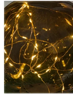 Balsam Hill Outdoor Solar Globe Stake Lights Hot