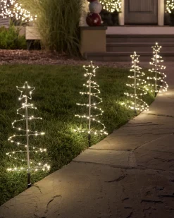 Balsam Hill Outdoor Solar Tree Pathway Lights
