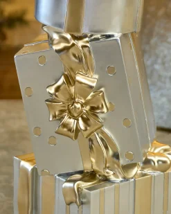 Balsam Hill Outdoor Stacked Christmas Presents Best